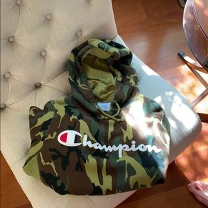 Original Champion Camo Hoodie
